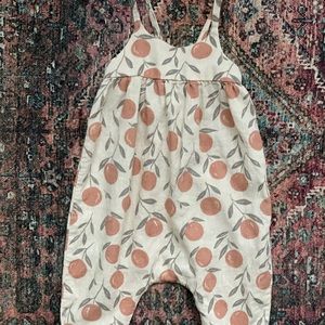 NWOT Rylee + Cru Gigi peaches jumpsuit